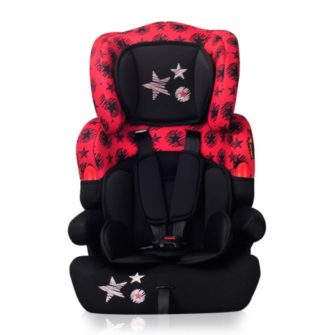 KIDDY Bertoni Lorelli fotelik samochodowy 9-36kg Black&Red Stars