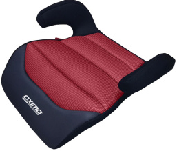 Booster Oximo 15-36kg fotelik siedzisko samochodowe Grupa 2+3 - czarno-czerwony