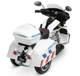 Riot POLICE trójkołowy motocykl Toyz pojazd na akumulator
