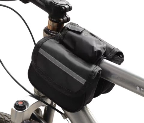 SAKWA ROWEROWA NA RAMĘ SASZETKA TORBA NA ROWER