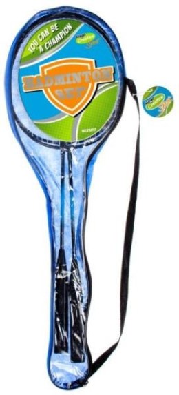 Badminton metalowy w pokrowcu 66cm MC