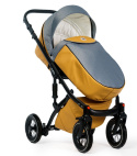 MAX 500 3w1 Dada Prams wózek dziecięcy z fotelikiem Kite 0-13kg toffee