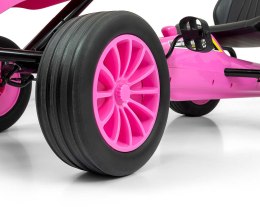 MILLY MALLY Gokart na pedały Rocket Pink