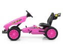 MILLY MALLY Gokart na pedały Rocket Pink