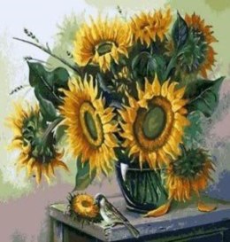 Malowanie po numerach Słoneczniki 40 x 50 5527