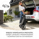 TRIG 2 Kinderkraft Wózek spacerowy do 22 kg z pałąkiem - GREY