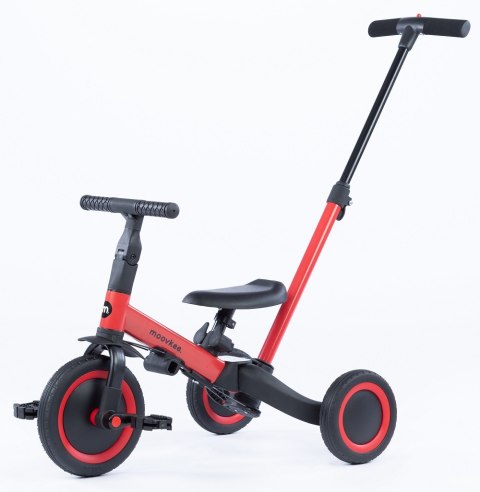 Rowerek dziecięcy Mike 6w1 strawberry red Moovkee Rowerek dziecięcy Mike 6w1 strawberry red Moovkee