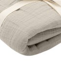 BIBS MUSLIN SWADDLE Kocyk muślinowy 100% ORGANIC COTTON SAND 120 x 120 cm