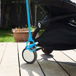 Matchstick Monkey zawieszka silikonowa długa do wózka 55 cm MULTI MAXI Blue
