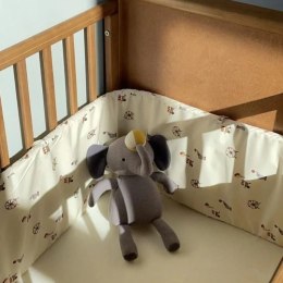 Nuuroo - ochraniacz do łóżeczka z bawełny organicznej CIRCUS 360 x 30 cm