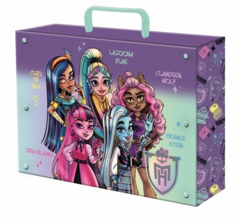 Teczka z rączką szeroka A4 XL MONSTER HIGH