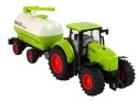 Traktor z Przyczepą Duże Koła Zielony Farma