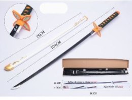 Miecz Samurajski z Czarna Rękojeść 104 cm