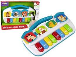 Pianino dla Dzieci Kolorowe Zwierzęta