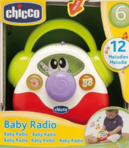 Chicco Moje Pierwsze Radio - światło , dźwięk 5181