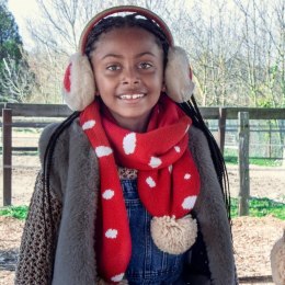 Rockahula Kids szalik zimowy dla dziewczynki Toadstool