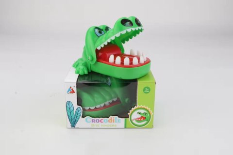 Mini Gra zręcznościowa "Krokodyl u dentysty" dla dzieci 3+ i dorosłych + Ćwiczenie refleksu