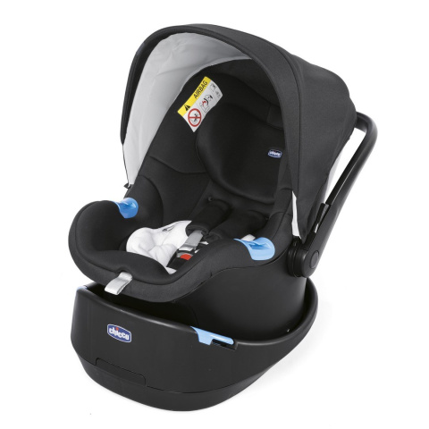 Chicco OASYS 0+ UP 0-13kg fotelik samochodowy z bazą jet black