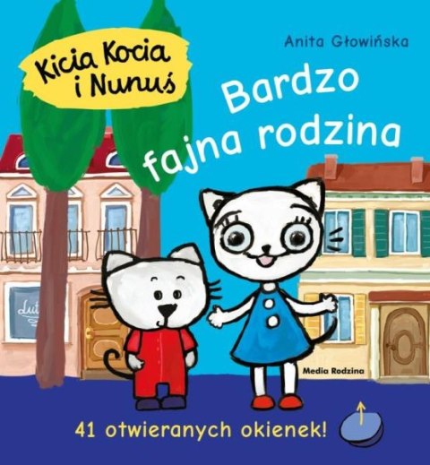 Książeczka Kicia Kocia i Nunuś. Bardzo fajna rodzina