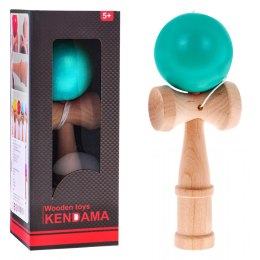 Zręcznościowa gra Kendama dla dzieci 3+ i dorosłych Drewniana zabawka + Niebieska kulka