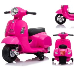 Jeździk akumulatorowy Scooter Vespa fuksja