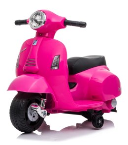 Jeździk akumulatorowy Scooter Vespa fuksja