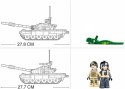 Klocki Sluban Czołgi 2w1 770 elementów T-72B3 T-72M1