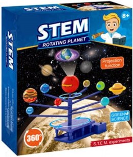 Układ słoneczny planetarium STEM rotating planet