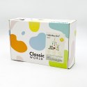 CLASSIC WORLD Pastelowy Zestaw dla Niemowląt Box Pierwsze Zabawki od 0 - 6 miesięcy