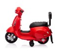 MILLY MALLY Pojazd na akumulator Mini Vespa GTS red