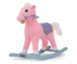 Koń na biegunach Łatek Pink Milly Mally