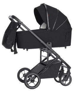 Alfa 2w1 Carrello wózek dziecięcy głęboko-spacerowy do 22 kg CRL-6507 Midnight Black