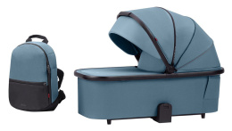 Gondola + Plecak do wózka Alfa Carrello - Indigo Blue