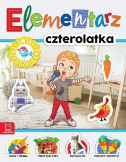Książeczka Elementarz 4-latka. Świat przedszkolaka. Wydanie II