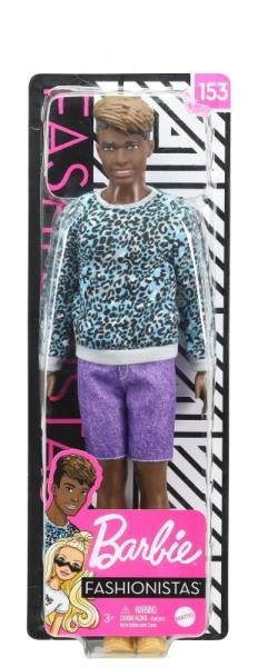 Barbie Lalka Fashionistas Stylowy Ken 153 GHW69 DWK44 MATTEL
