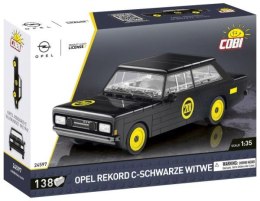 COBI 24597 Samochód Opel Rekord C-Schwarze Witwe 138 klocków