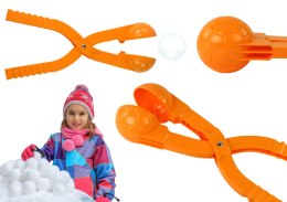 Śnieżkomat Maszynka do Kulek Śnieżnych Piłka Pomarańczowy 35cm x 7cm x 7cm