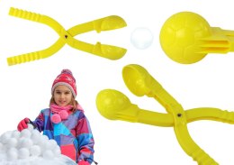 Śnieżkomat Maszynka do Kulek Śnieżnych Wzór Piłki Żółty 35cm x 7cm x 7cm