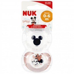 NUK 730041 Smoczek uspokajający 0-6 DISNEY Myszka M