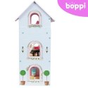 BOPPI, Drewniany domek z balkonem dla lalek - 3 piętra