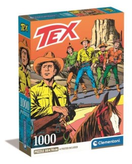 Clementoni Puzzle 1000el Compact Tex 39840