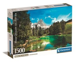 Clementoni Puzzle 1500el Compact Blue Lake 31720