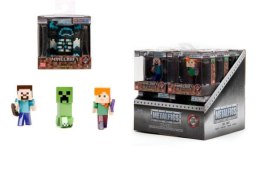 Figurka Minecraft 6,5cm Creeper, Alex, Steve, Warden Jada mix cena za 1 szt