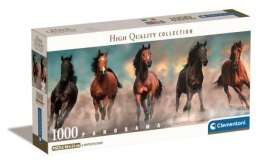 Clementoni Puzzle 1000el Panorama Horses. Konie 39875