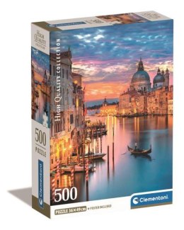 Clementoni Puzzle 500el Compact Lighting Venice 35542
