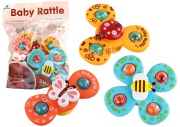 Zabawka Sensoryczna Spinnery Biedronka Pszczółka Motylek Przyssawki