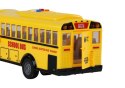 Autobus Szkolny 1:16 Napęd Frykcyjny Otwierane Drzwi Światła Dźwięki Żółty
