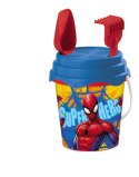 Wiaderko SPIDERMAN 17 cm. z akcesoriami