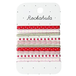 Rockahula Kids - 10 gumek do włosów Strawberry Fair Elastic Pony Pack