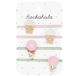 Rockahula Kids gumki do włosów dla dziewczynki 4 szt. Ice Cream